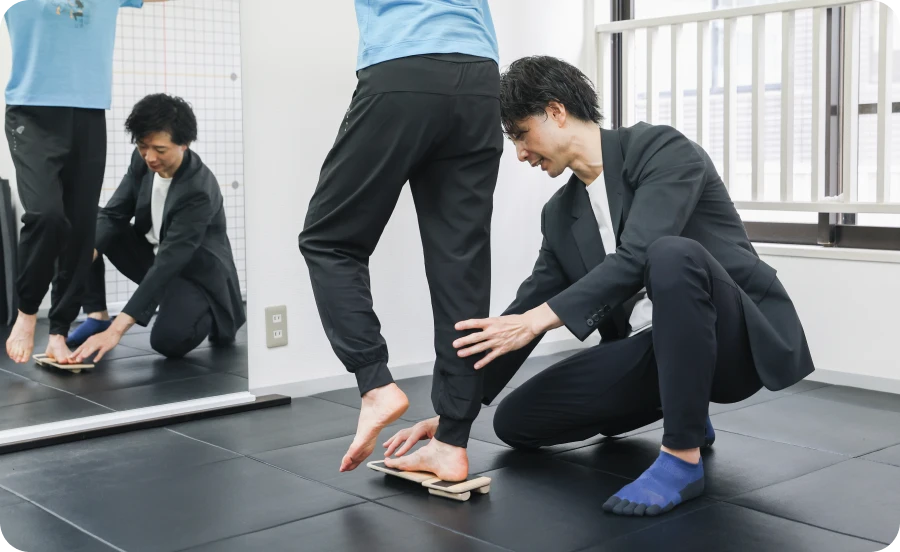 トレーニングセッションの様子