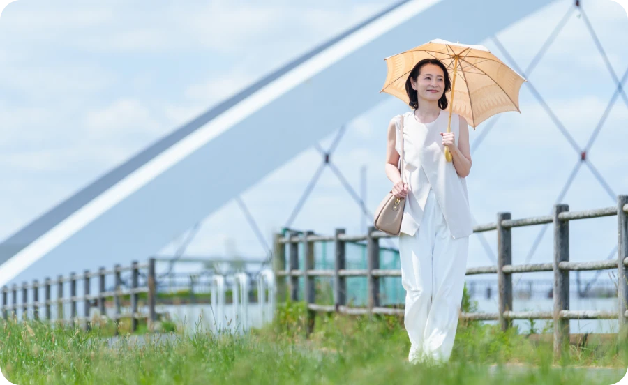 特別な日を楽しむ様子